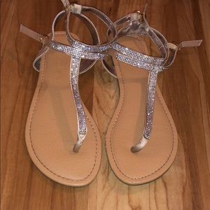 sparkly sandals